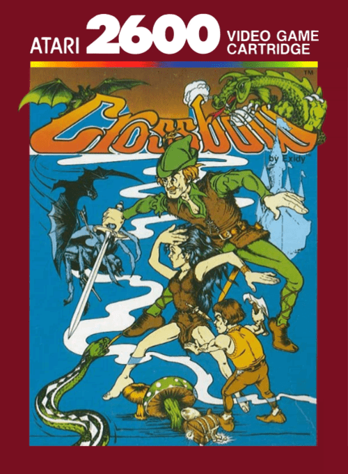 Crossbow box art for Atari 2600